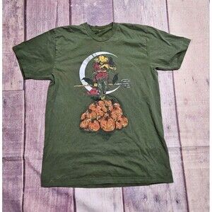 Scarecrow Tshirt Green Halloween